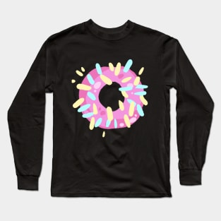 Donat Print Long Sleeve T-Shirt